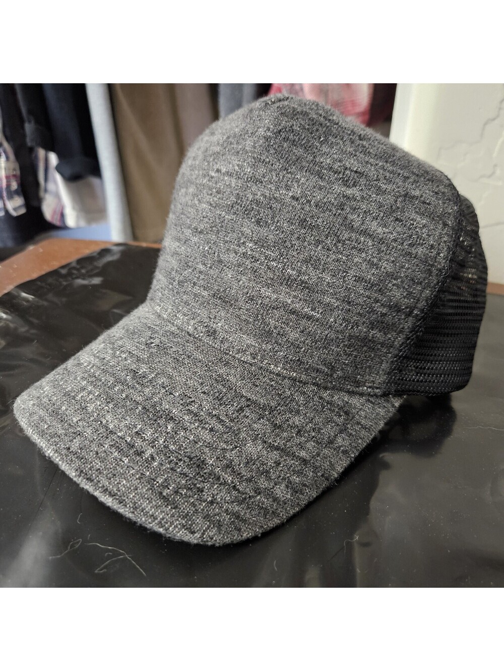 James Perse YOSEMITE Baseball Cap Snapback Trucker Mesh back Knit Front